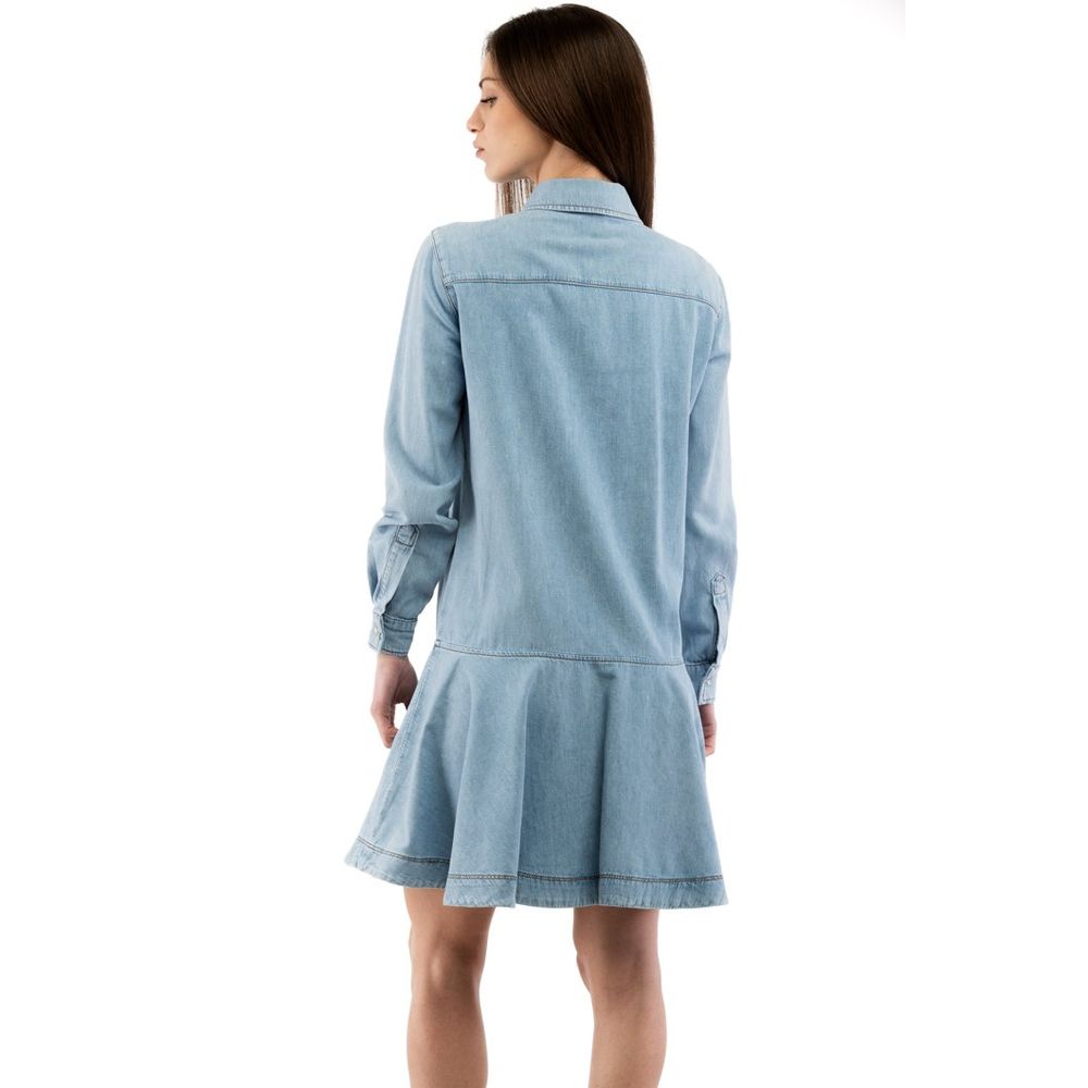 Moschino Multicolor Cotton Casual Dress Moschino