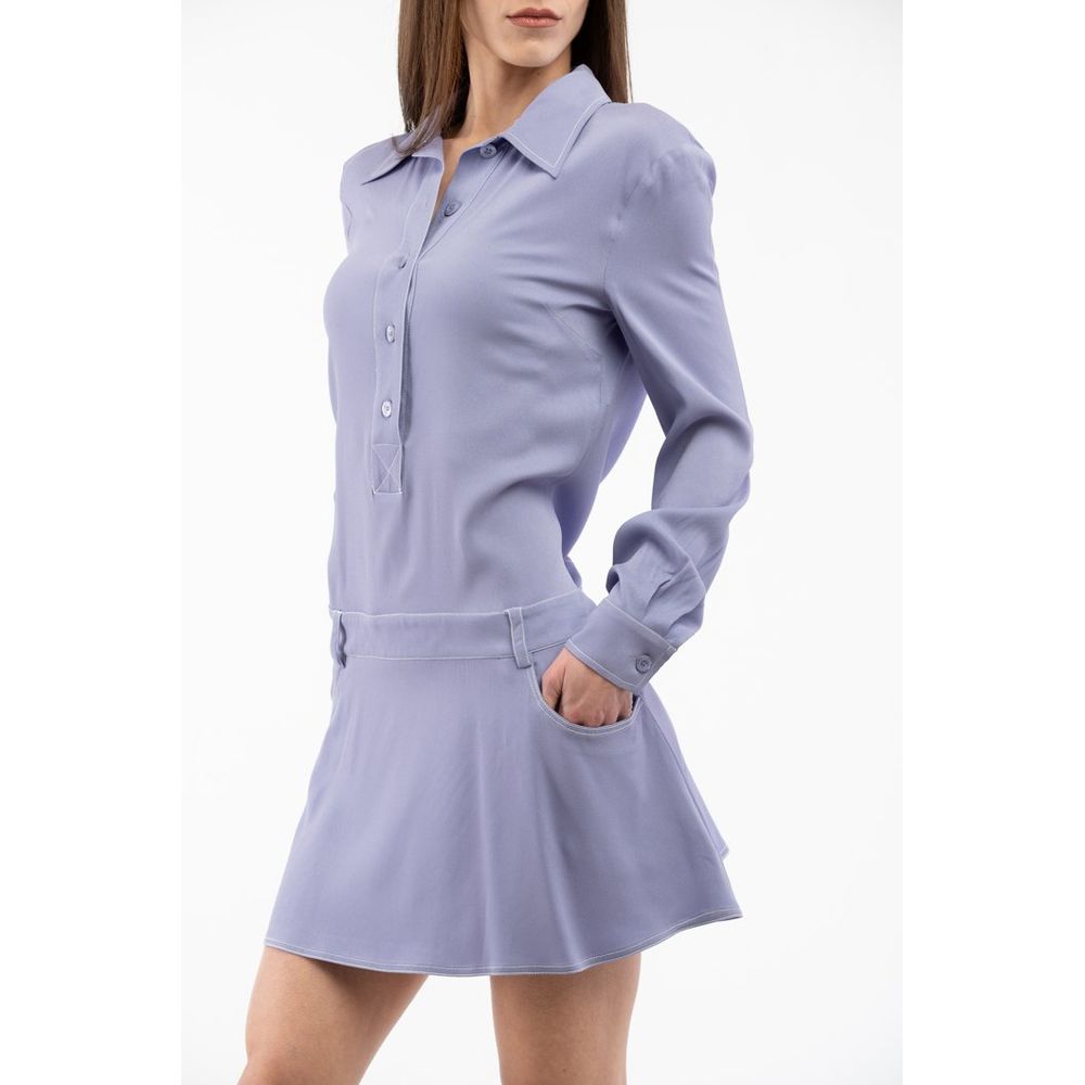 Moschino Multicolor Marabou Casual Dress Moschino