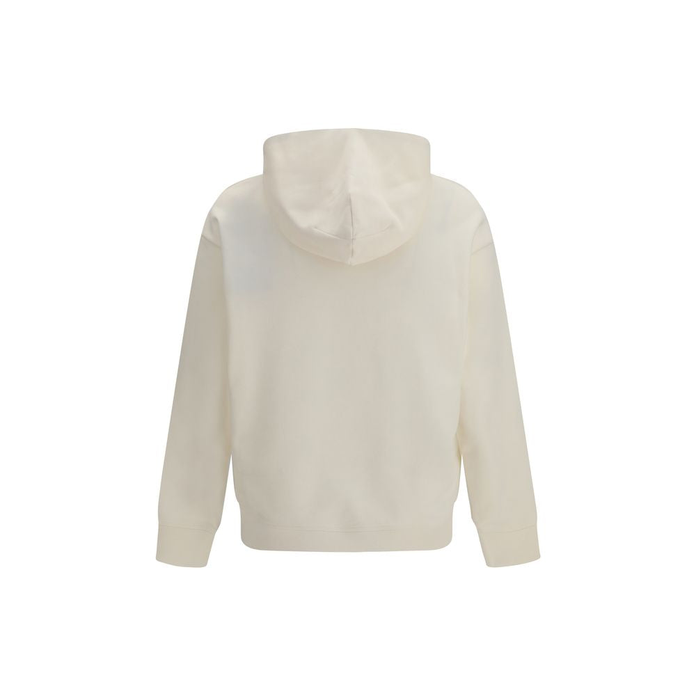 Moncler Grenoble Beige Cotton Sweatshirt Moncler Grenoble