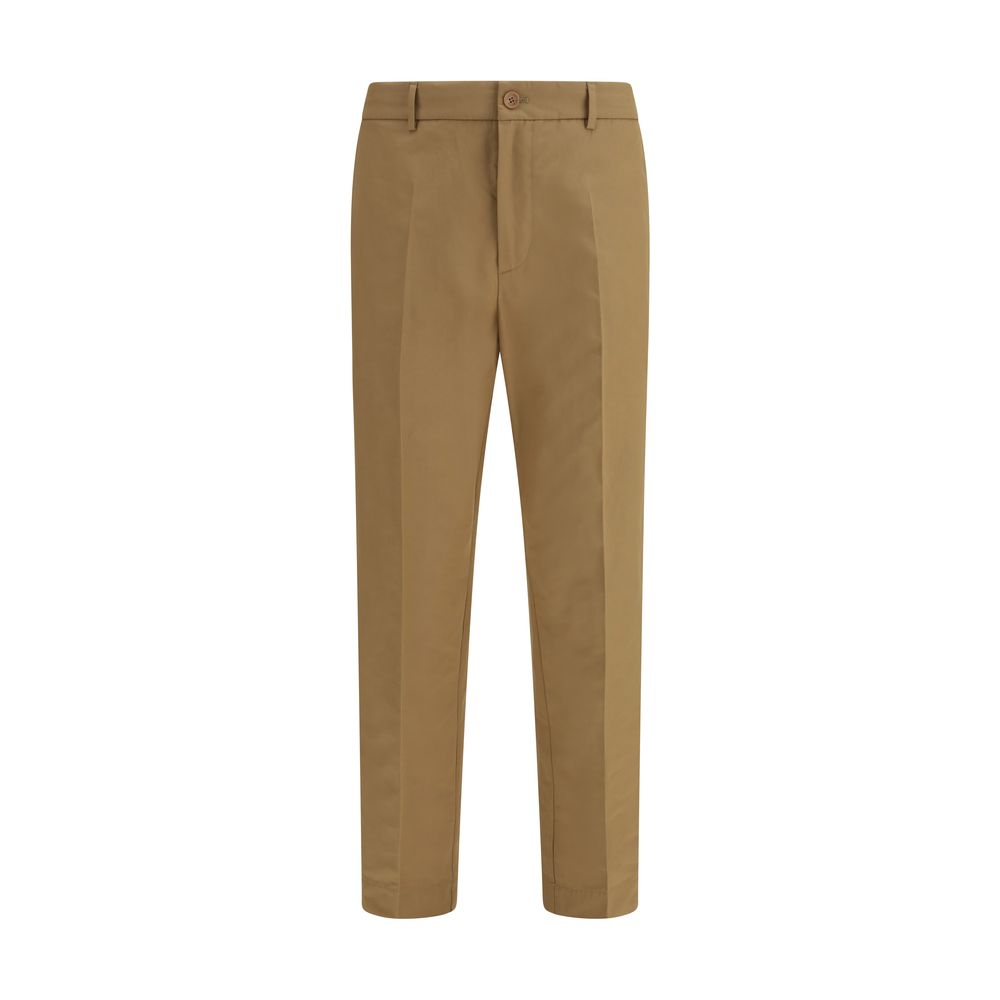 Moncler Beige Cotton Casual Pants Moncler