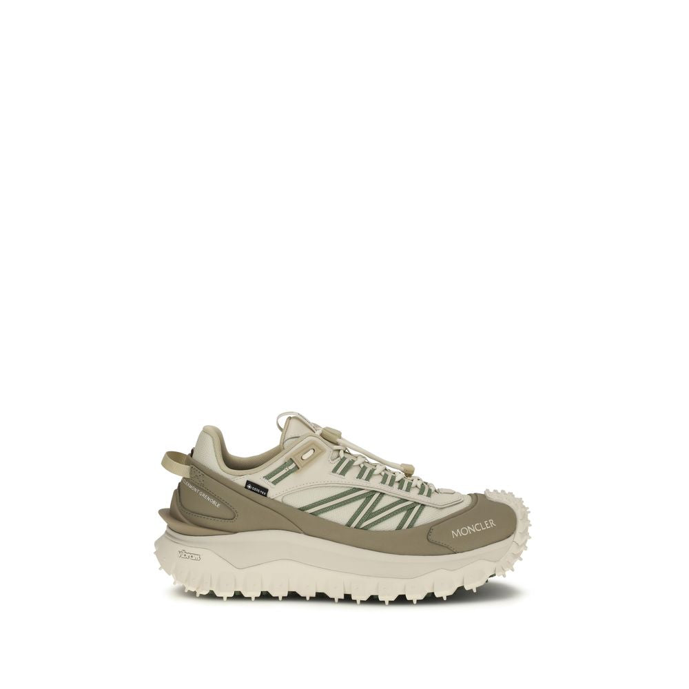 Moncler Beige Polyamide Athletic Sneakers Moncler