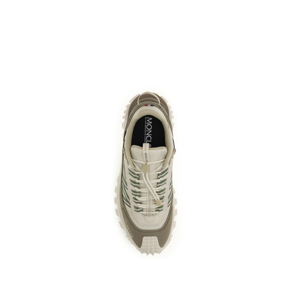 Moncler Beige Polyamide Athletic Sneakers Moncler