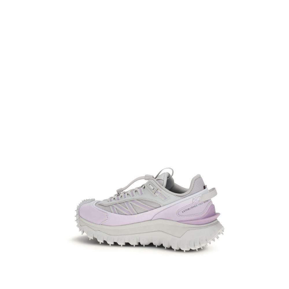 Moncler Purple Polyester Athletic Sneakers Moncler
