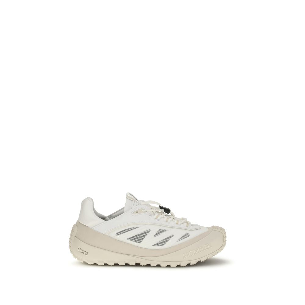 Moncler White Polyester Athletic Sneakers Moncler