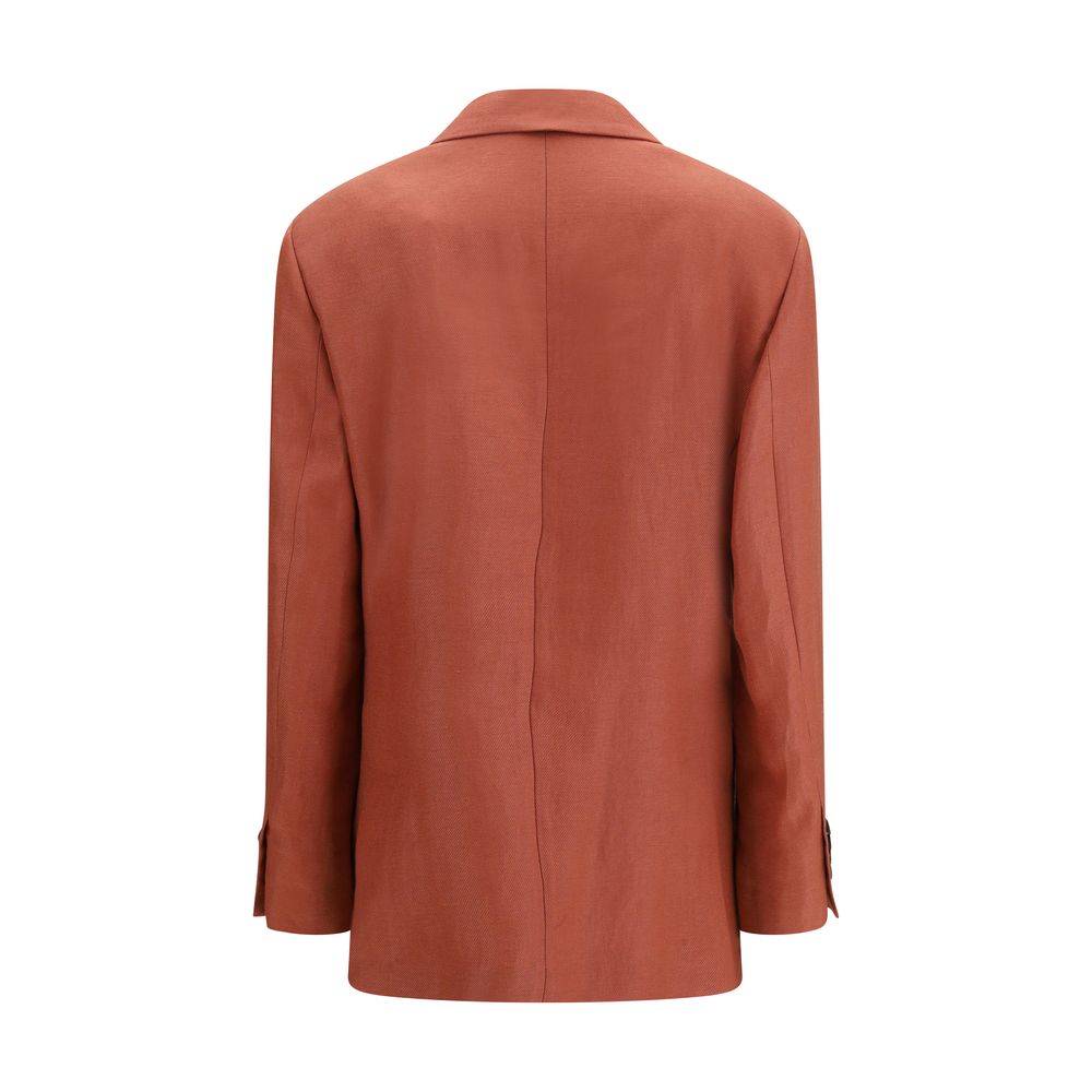 Brunello Cucinelli Multicolor Linen Blazer Brunello Cucinelli
