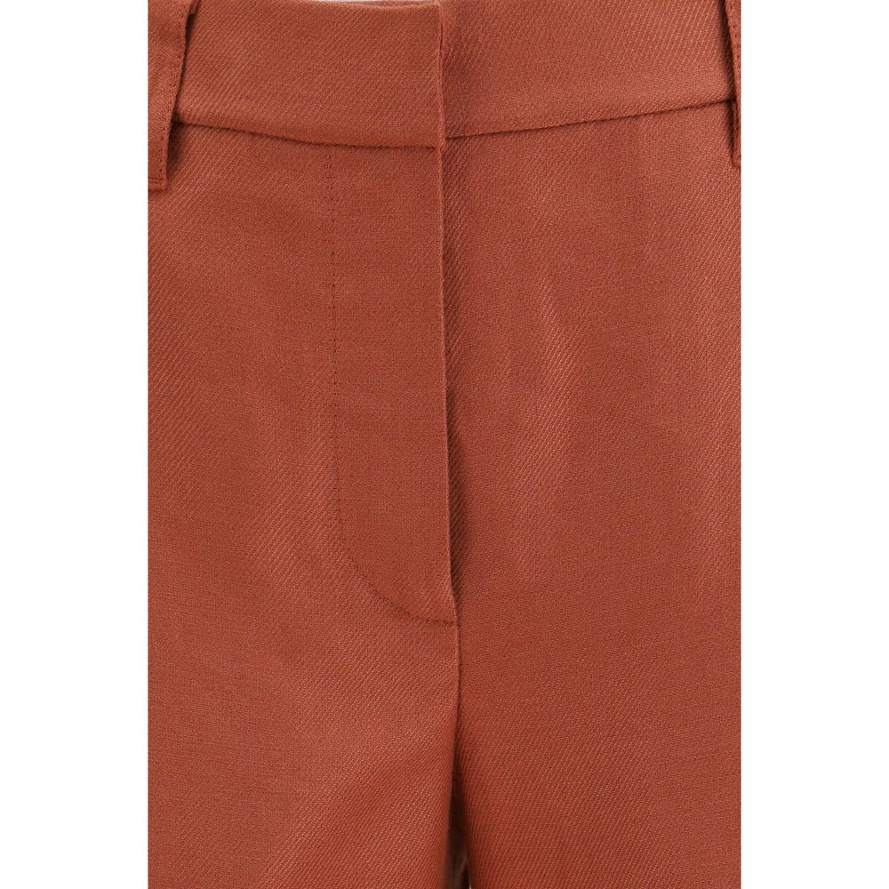 Brunello Cucinelli Multicolor Linen Casual Pants Brunello Cucinelli