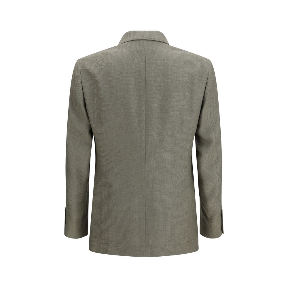 Brunello Cucinelli Bicolor Silk Coat Brunello Cucinelli