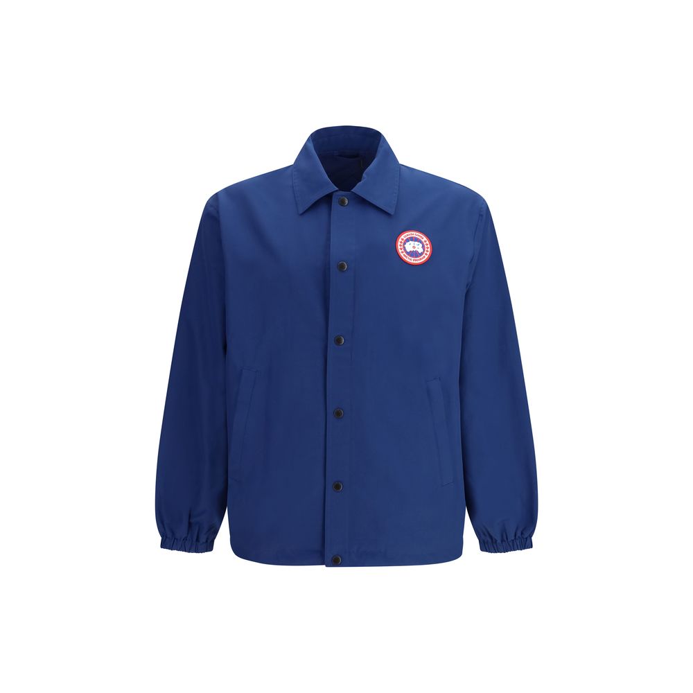 Canada Goose Blue Cotton Coat Canada Goose