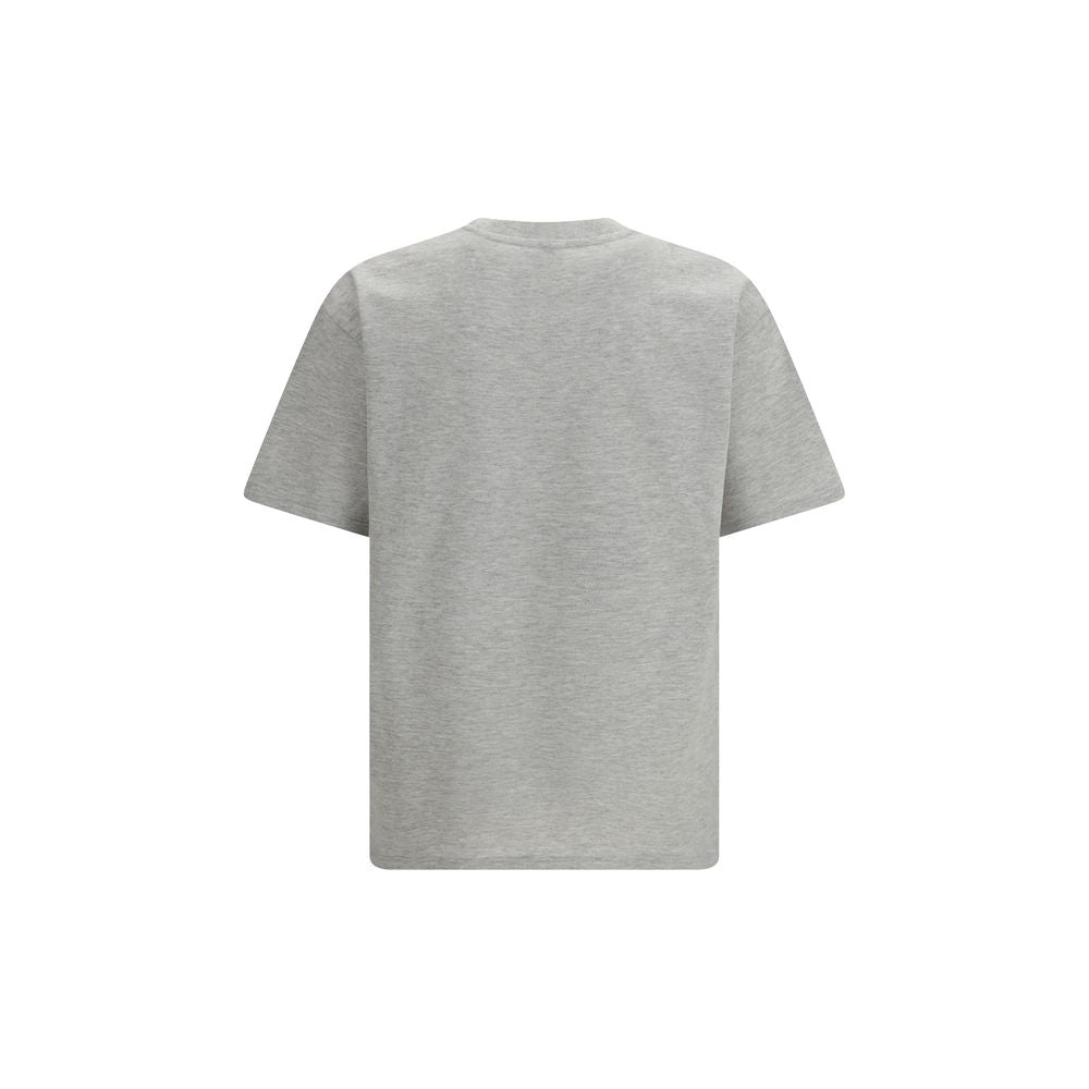 Saint Laurent Gray Cotton T-Shirt Saint Laurent