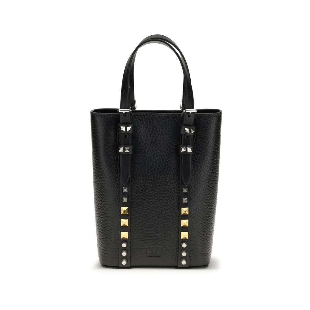 Valentino Garavani Black Calf Leather Bos Taurus Other Accessories Valentino Garavani