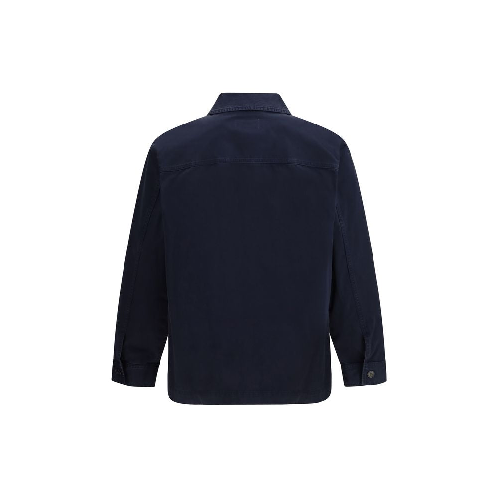 Saint Laurent Blue Cotton Denim Jacket Saint Laurent