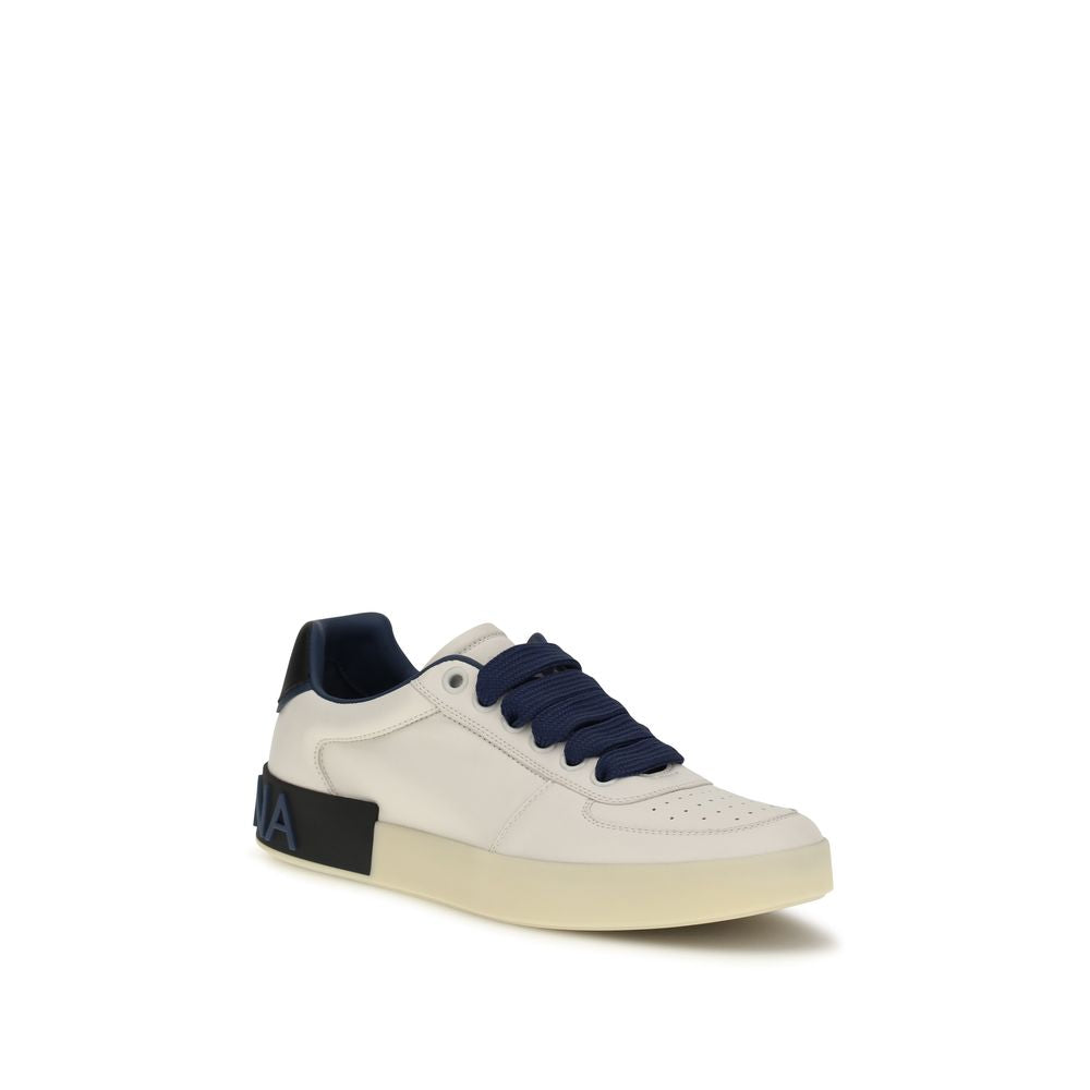 Dolce & Gabbana Multicolor Calf Leather Bos Taurus Low Top Sneakers Dolce & Gabbana
