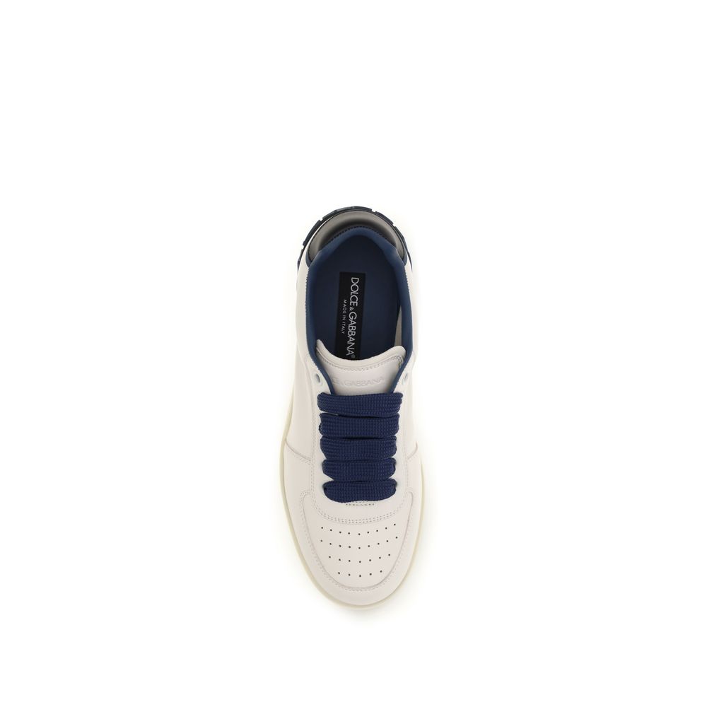 Dolce & Gabbana Multicolor Calf Leather Bos Taurus Low Top Sneakers Dolce & Gabbana
