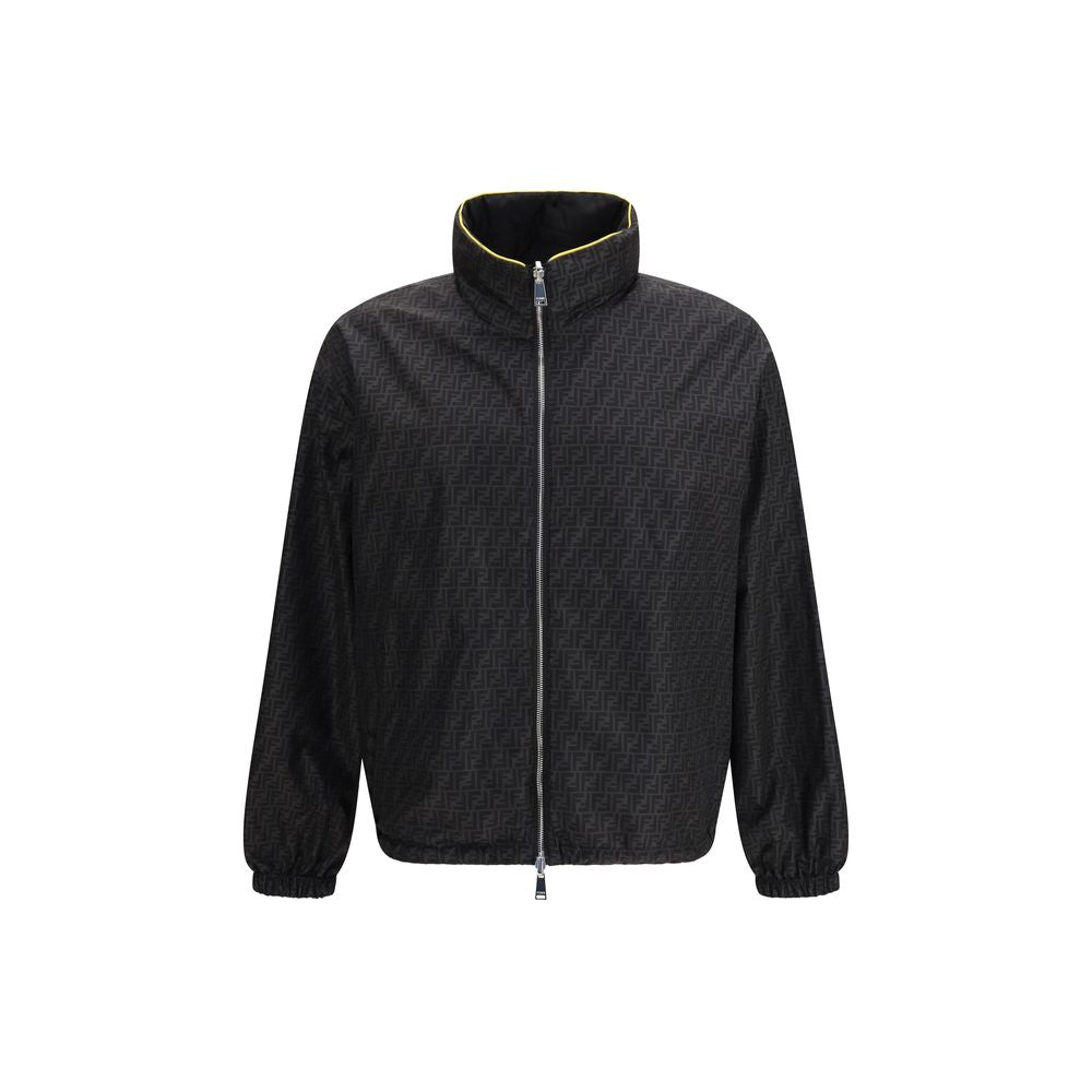 Fendi Black Polyamide Shell Jacket