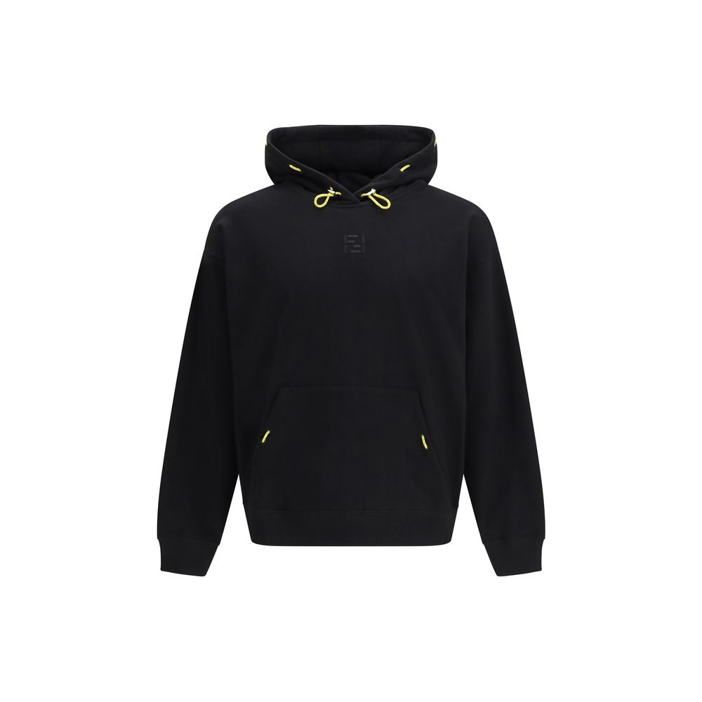 Fendi Black Cotton Sweatshirt Fendi