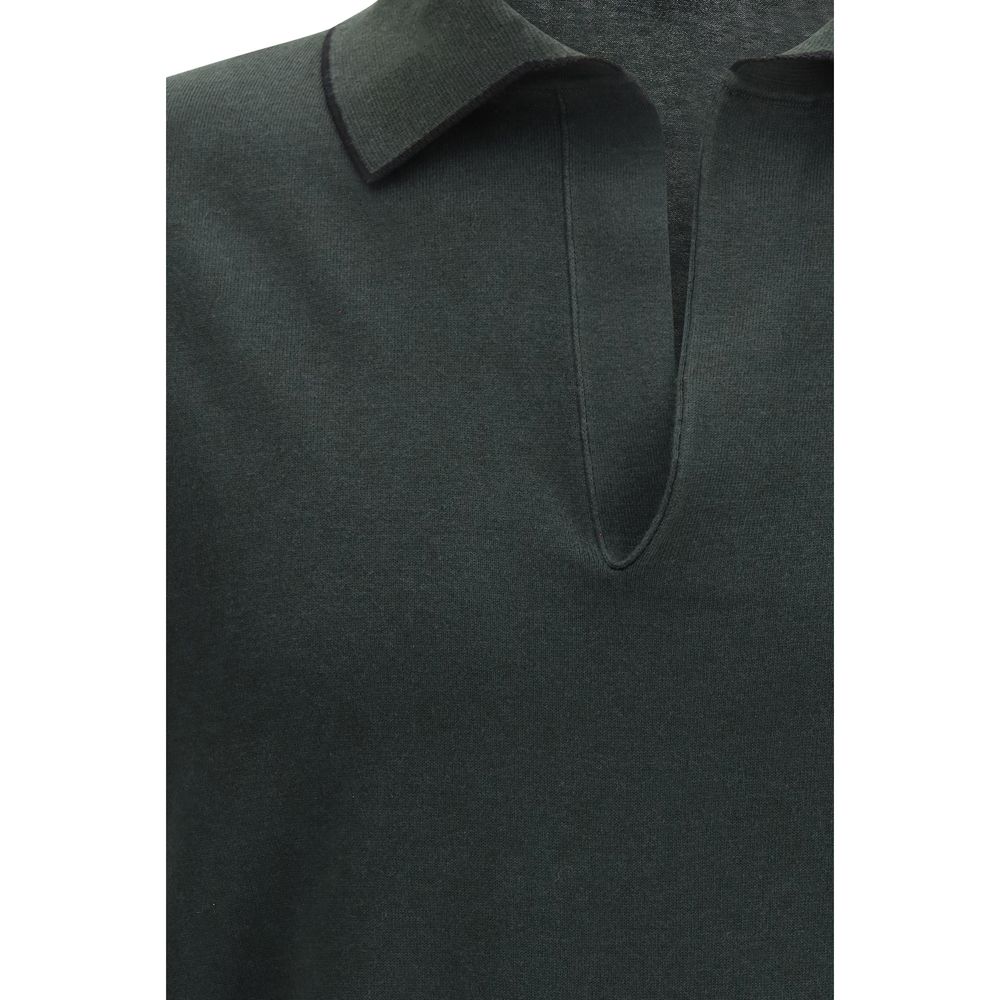 Tom Ford Bicolor Cotton Polo Shirt Tom Ford