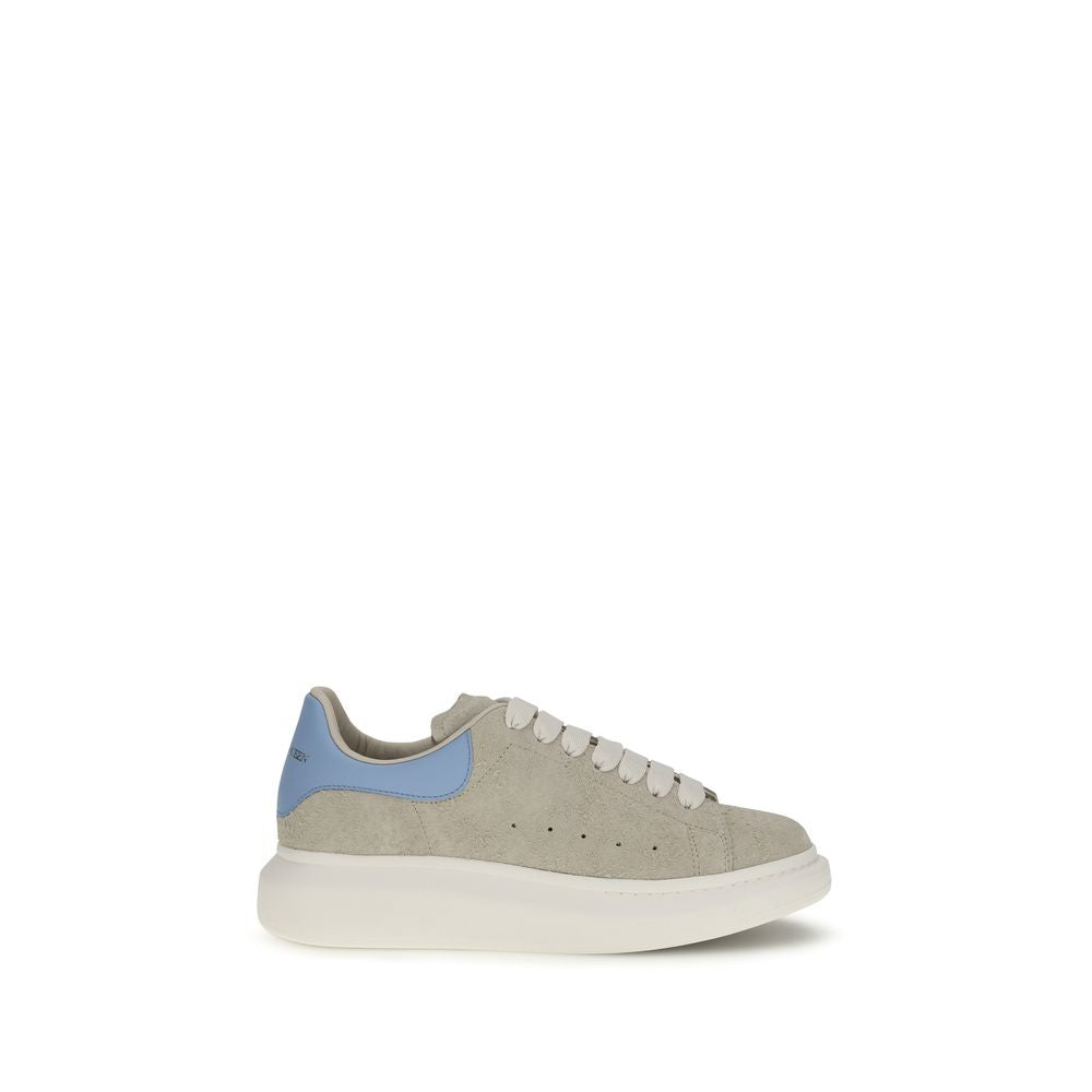Alexander McQueen Beige Calf Leather Bos Taurus Chunky Sneakers Alexander McQueen