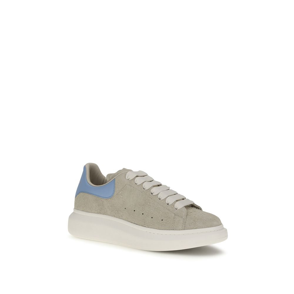 Alexander McQueen Beige Calf Leather Bos Taurus Chunky Sneakers Alexander McQueen
