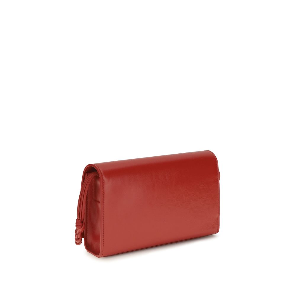 Jil Sander Black Calf Leather Bos Taurus Wallet Jil Sander