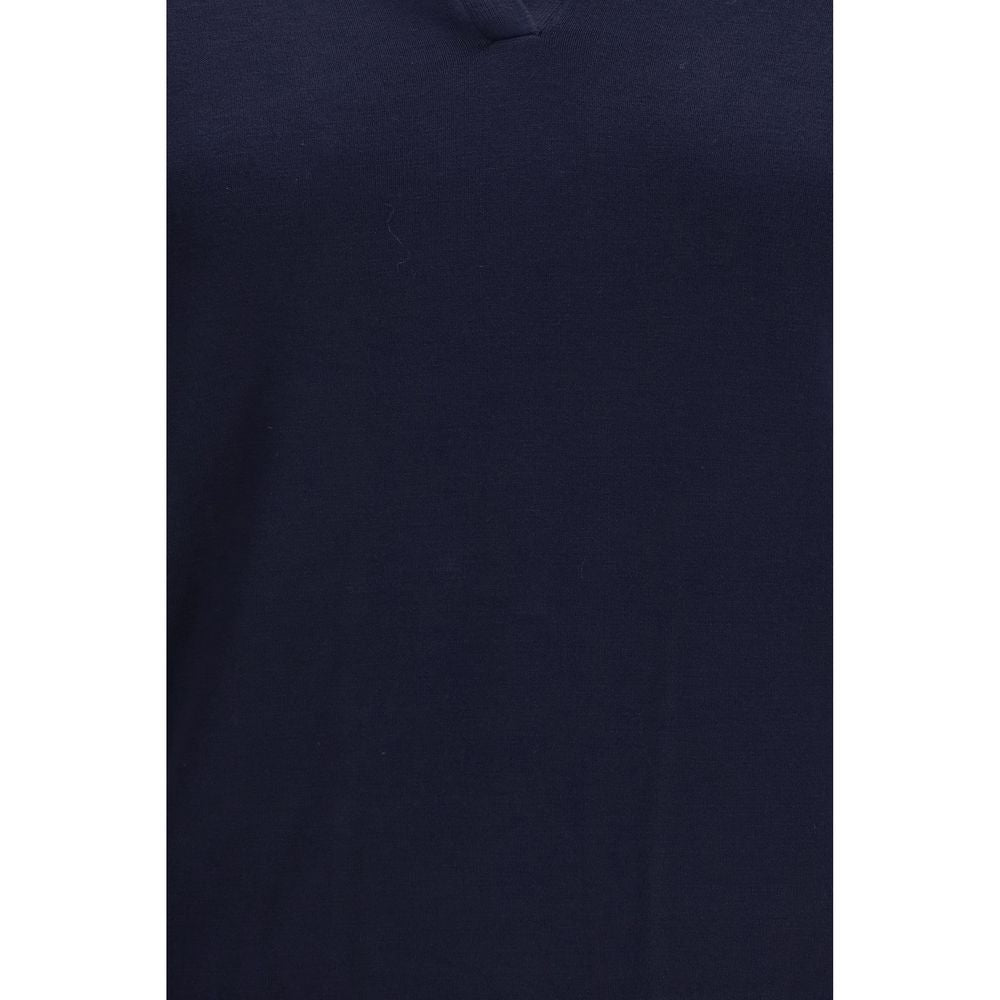 Max Mara Blue Viscose Sweatshirt Max Mara