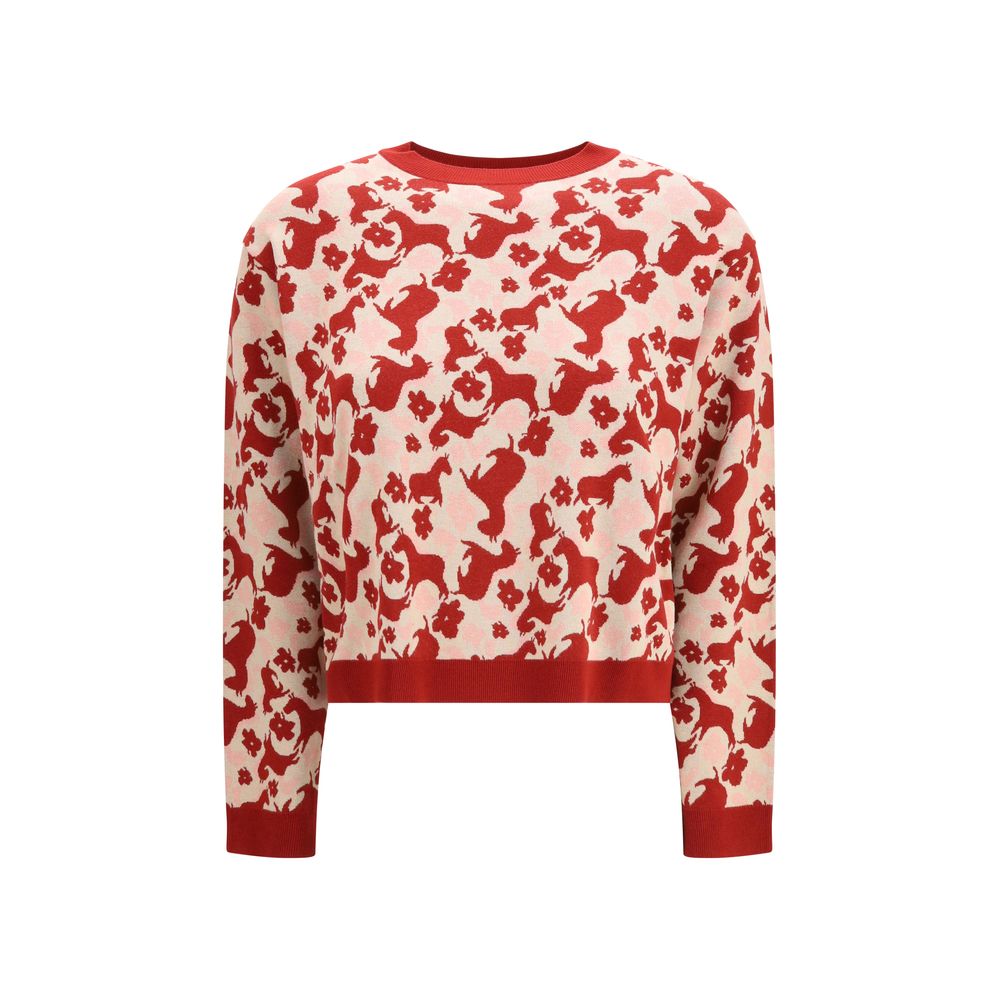Max Mara Multicolor Viscose Sweatshirt Max Mara