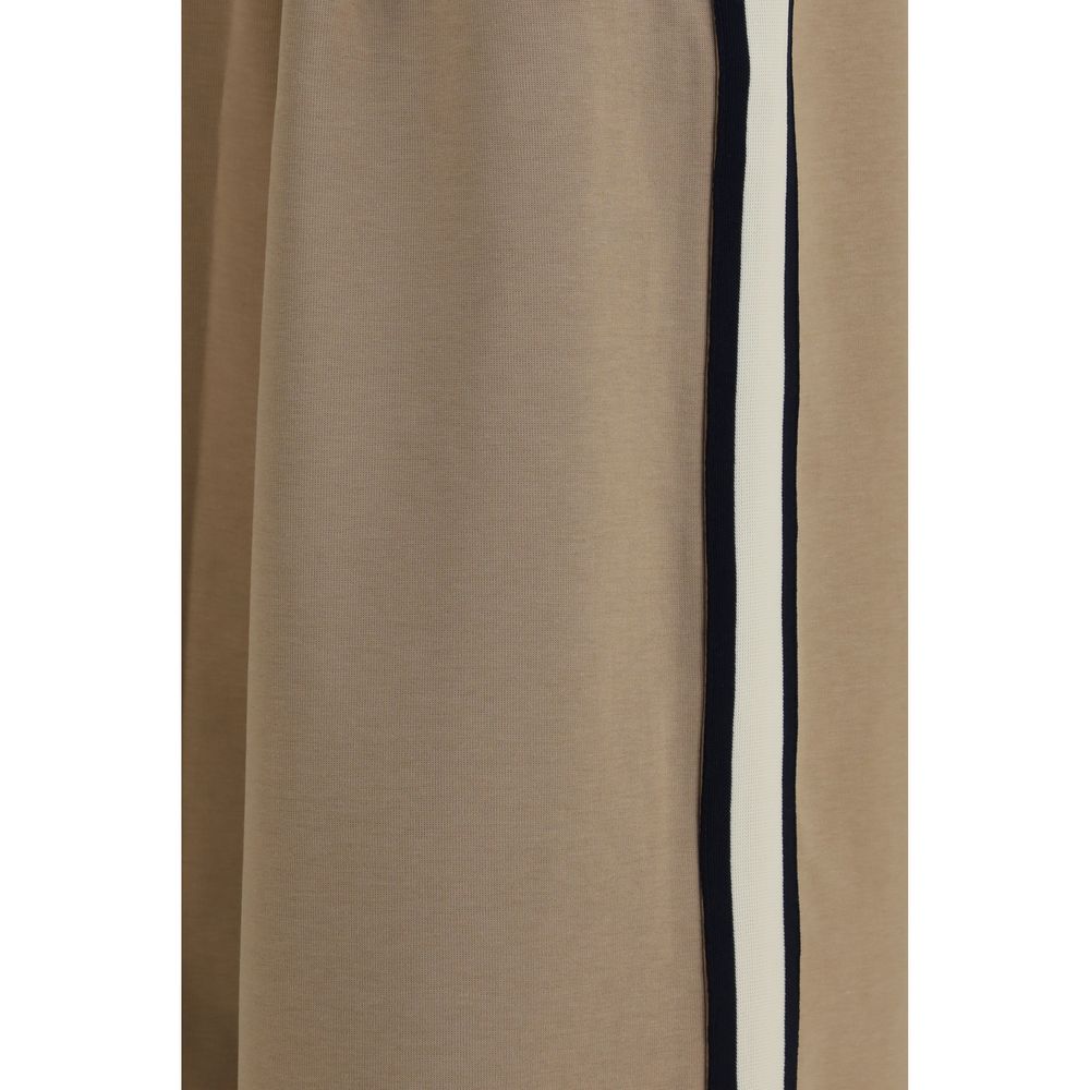 Max Mara Beige Cotton Casual Pants Max Mara