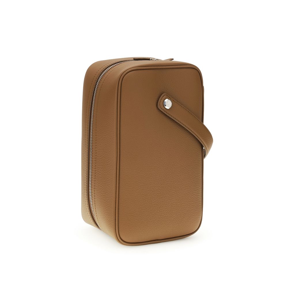 Dolce & Gabbana Brown Calf Leather Bos Taurus Handbag Dolce & Gabbana