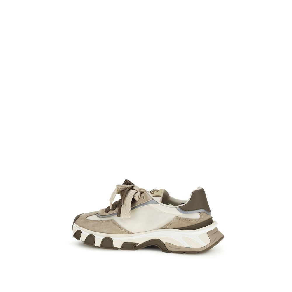 Dolce & Gabbana Multicolor Calf Leather Bos Taurus Athletic Sneakers Dolce & Gabbana