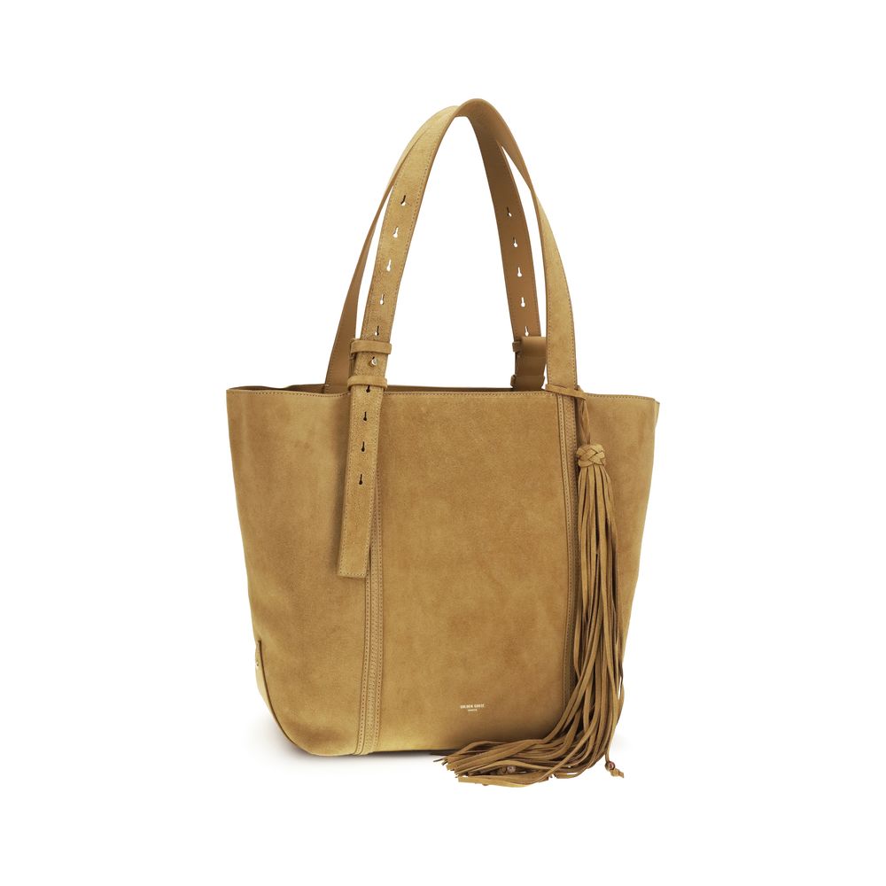 Golden Goose Beige Calf Leather Bos Taurus Shoulder Bag Golden Goose
