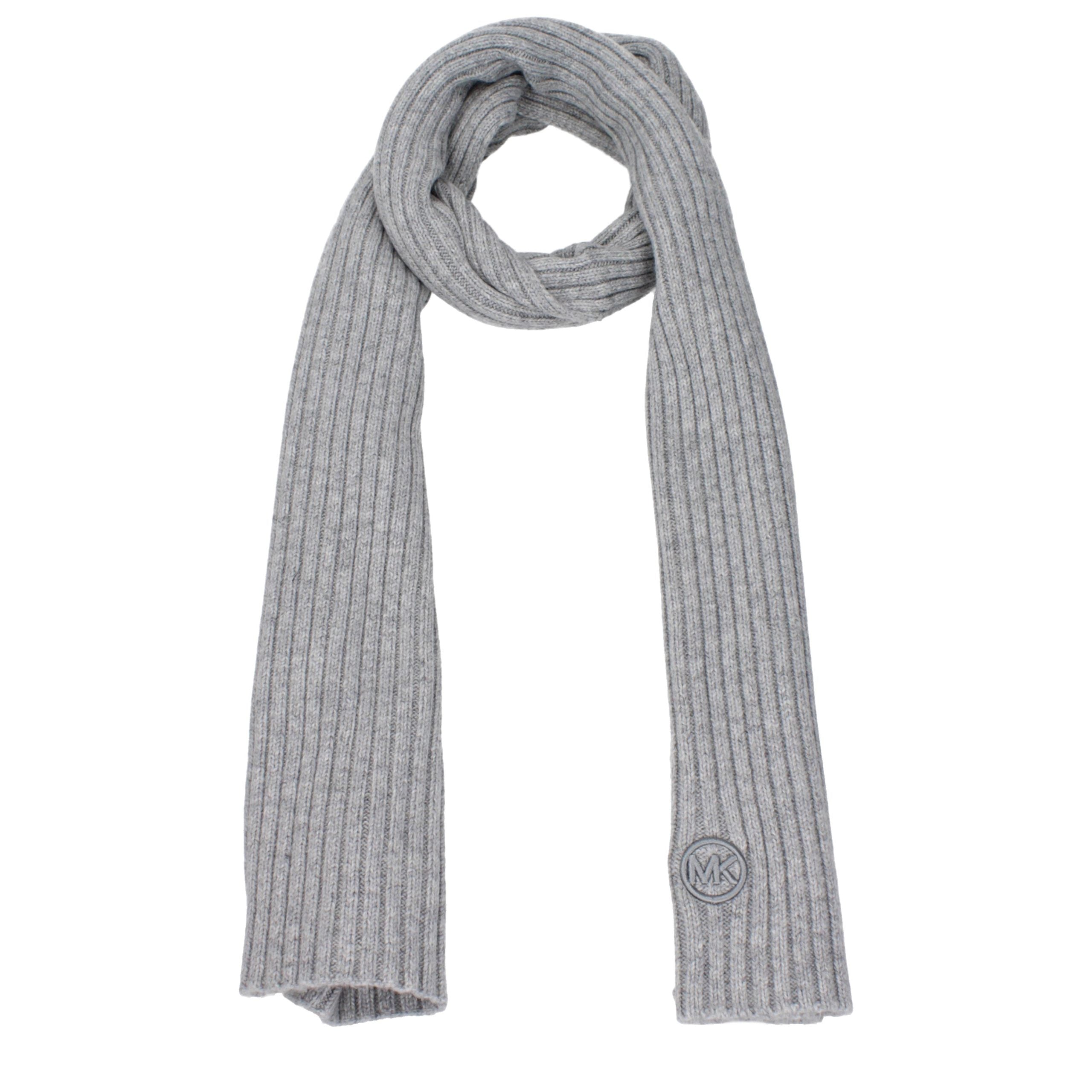 Michael Kors Gray Polyester Scarf Michael Kors