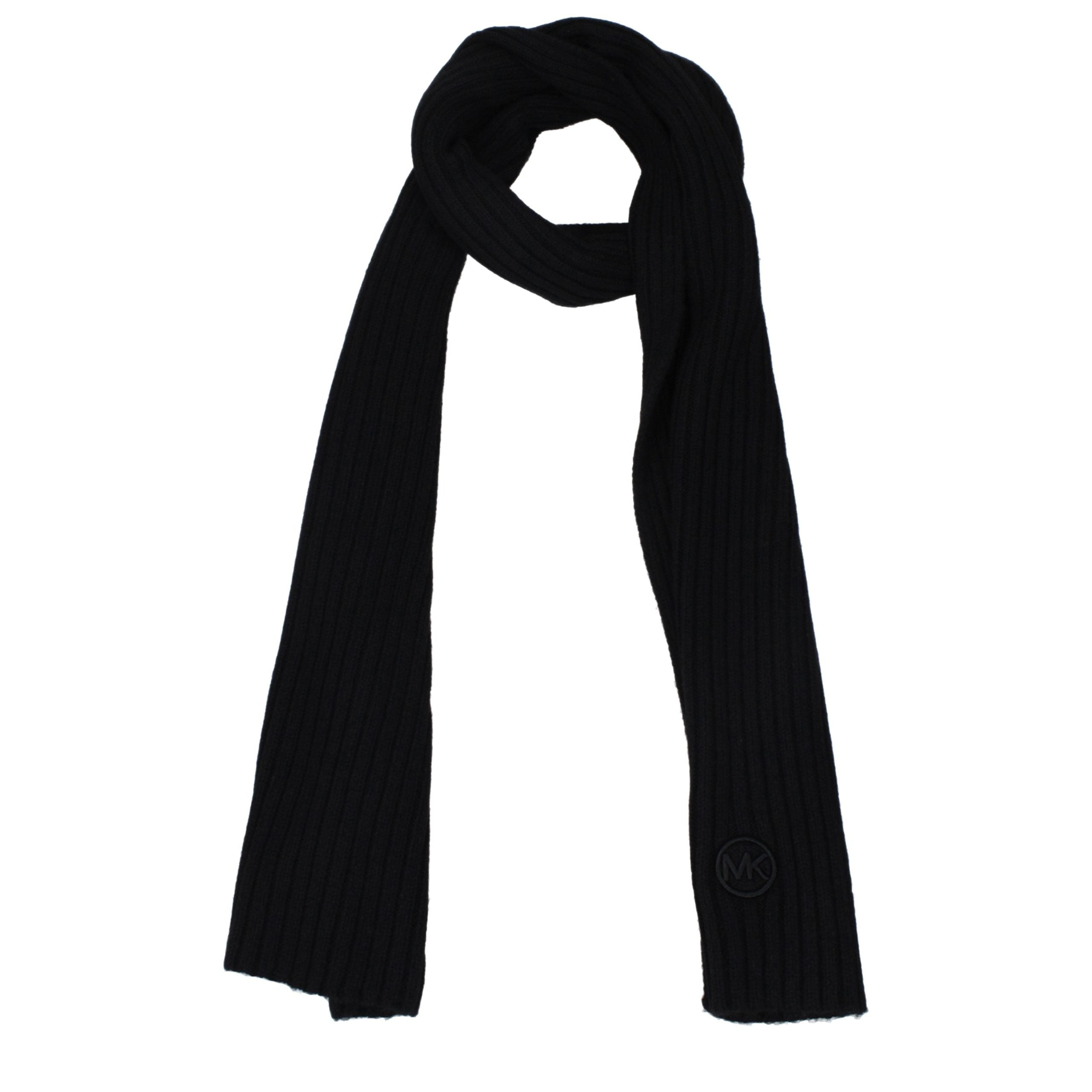 Michael Kors Black Polyester Scarf Michael Kors