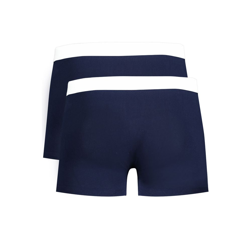 Trussardi Blu Cotton Men Underwear Trussardi