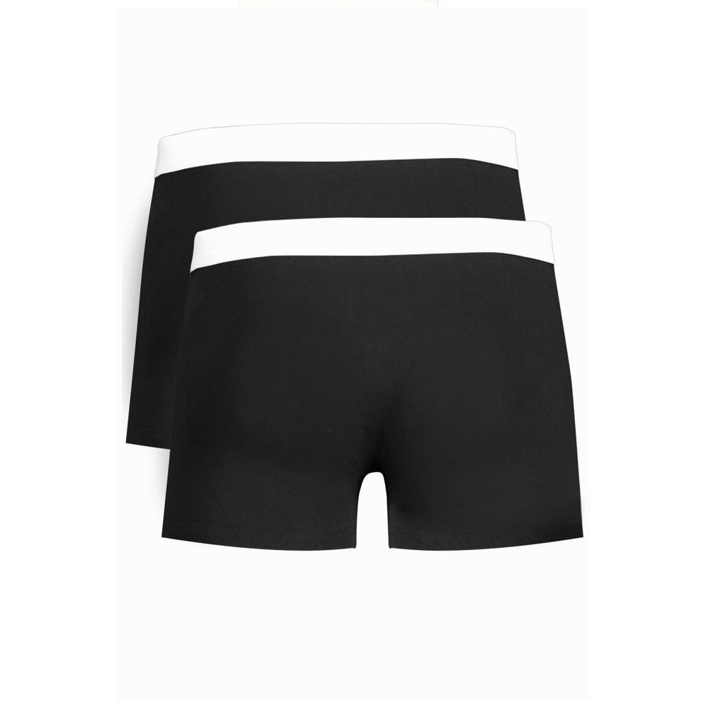 Trussardi Black Cotton Men's Boxer Briefs Trussardi