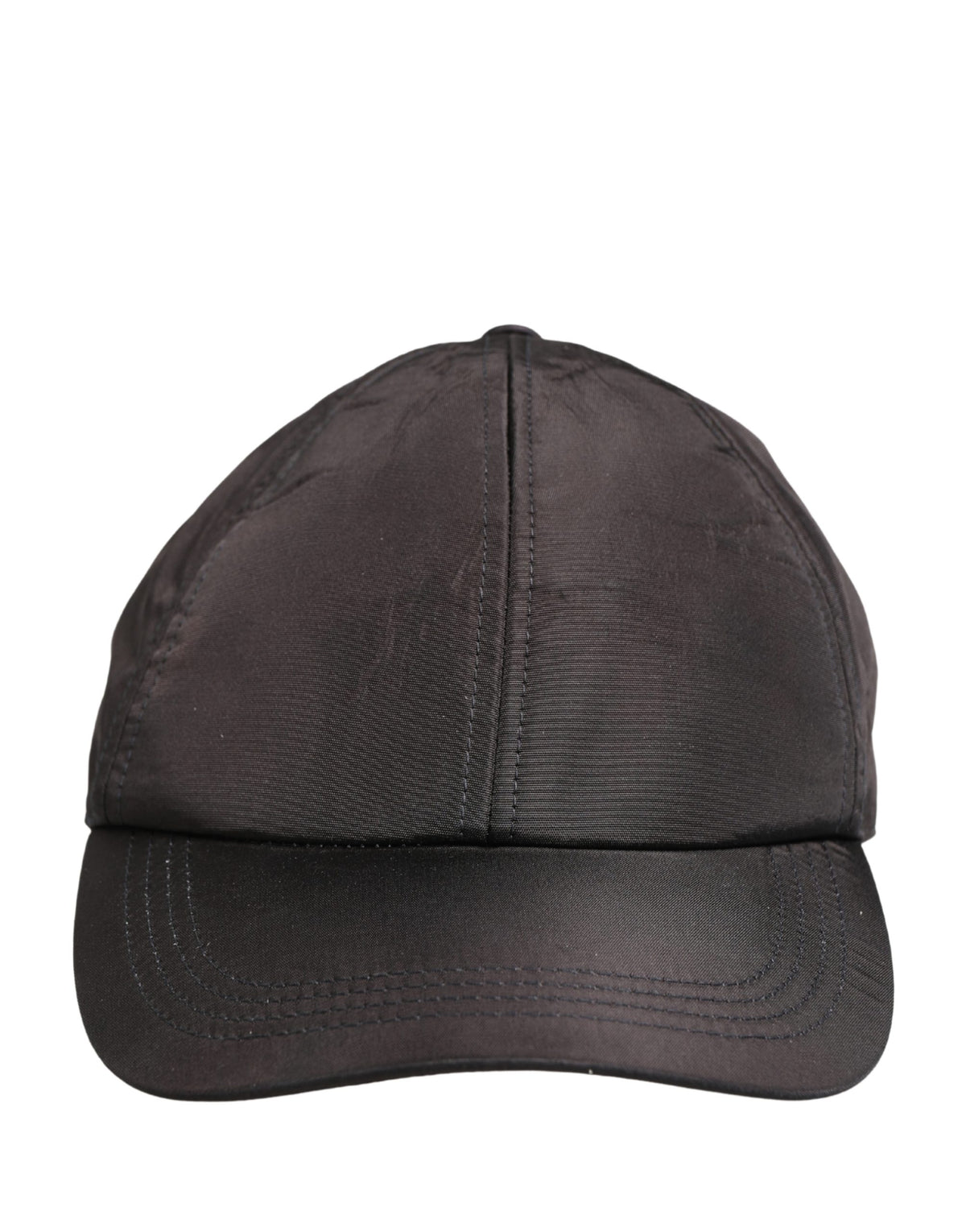 Dolce & Gabbana Men Black Cotton 6 Panels Baseball Cap Hat