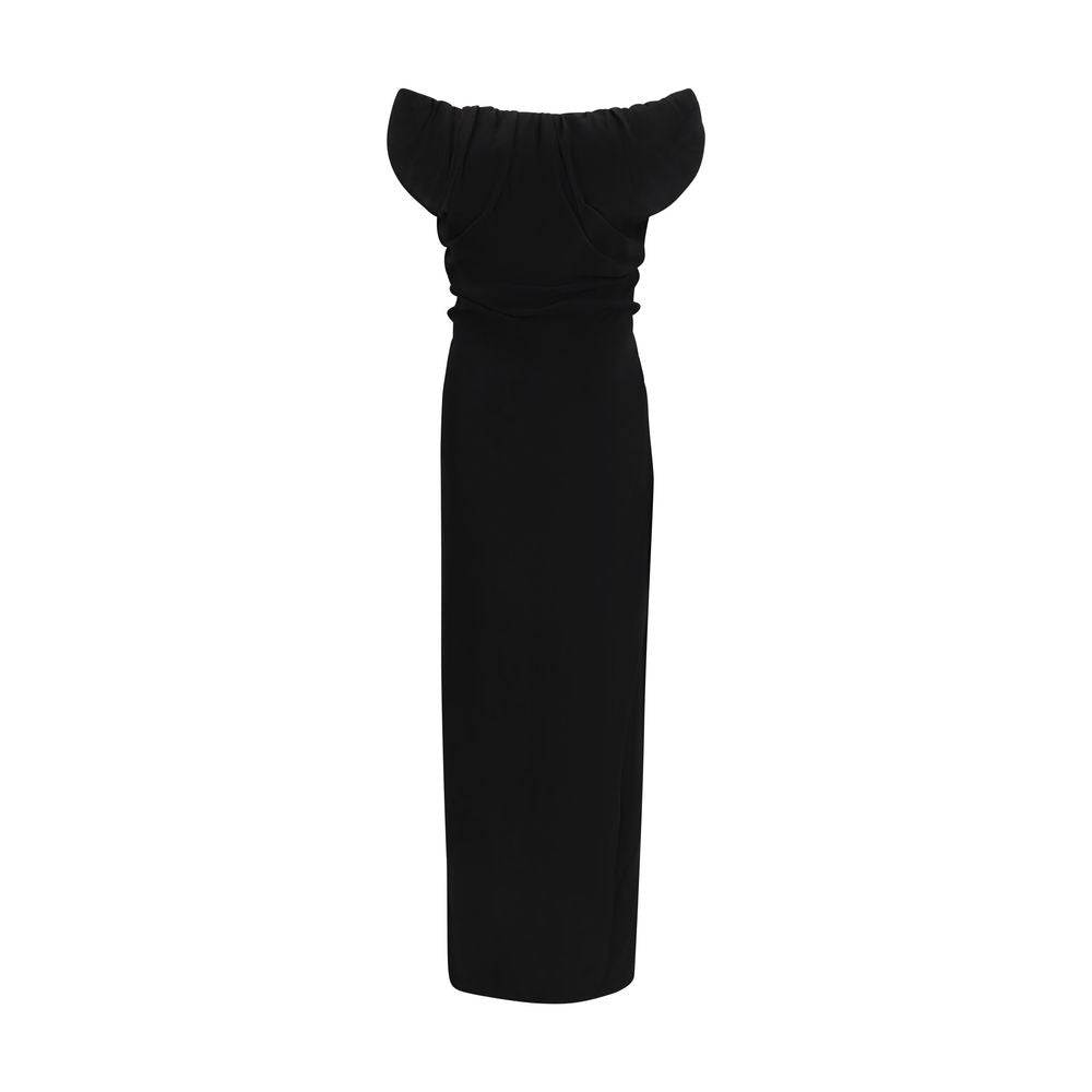 Vivienne Westwood Black Viscose Cocktail Dress Vivienne Westwood