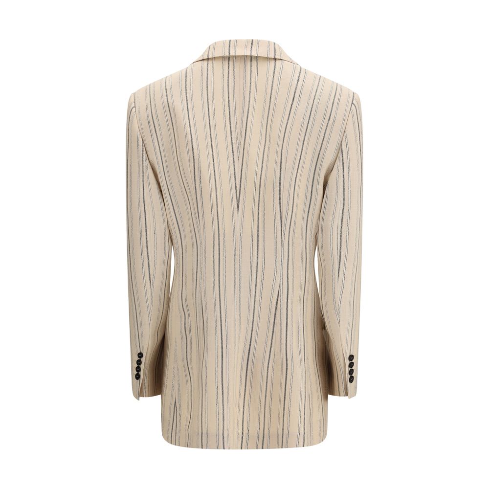 Dolce & Gabbana Multicolor Viscose Full-Length Jacket Dolce & Gabbana
