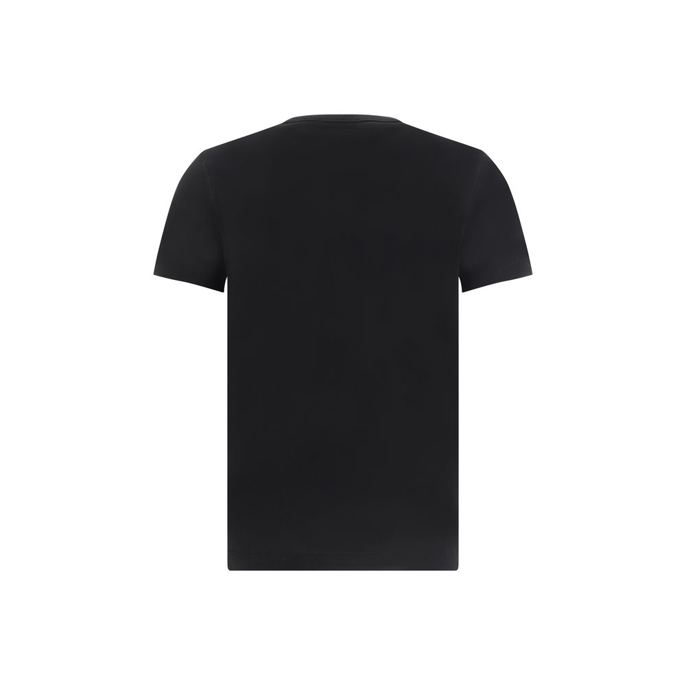 Dolce & Gabbana Black Cotton T-Shirt Dolce & Gabbana