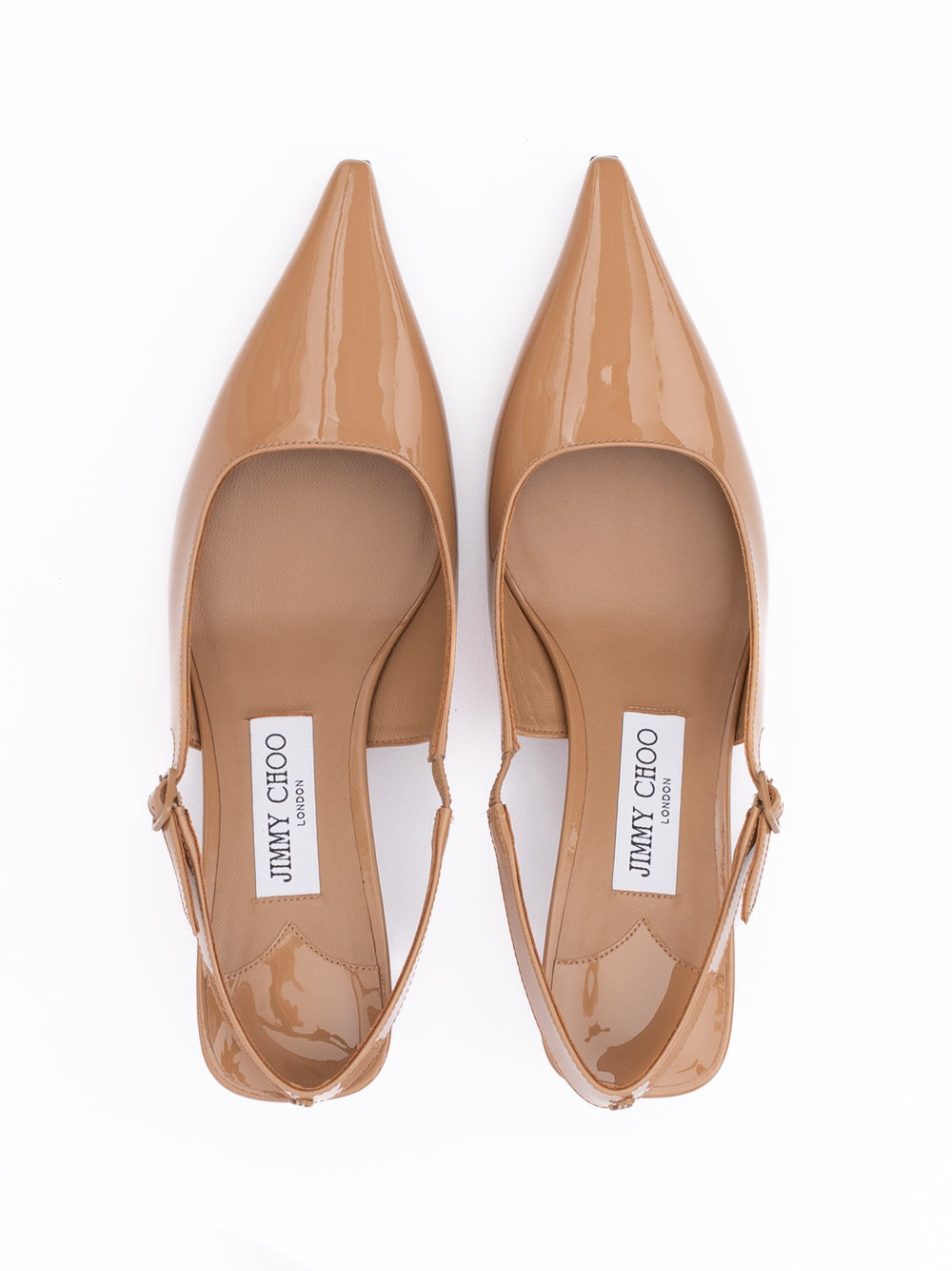 Jimmy Choo Biscuit Amel 50 Slingback Pumps Jimmy Choo