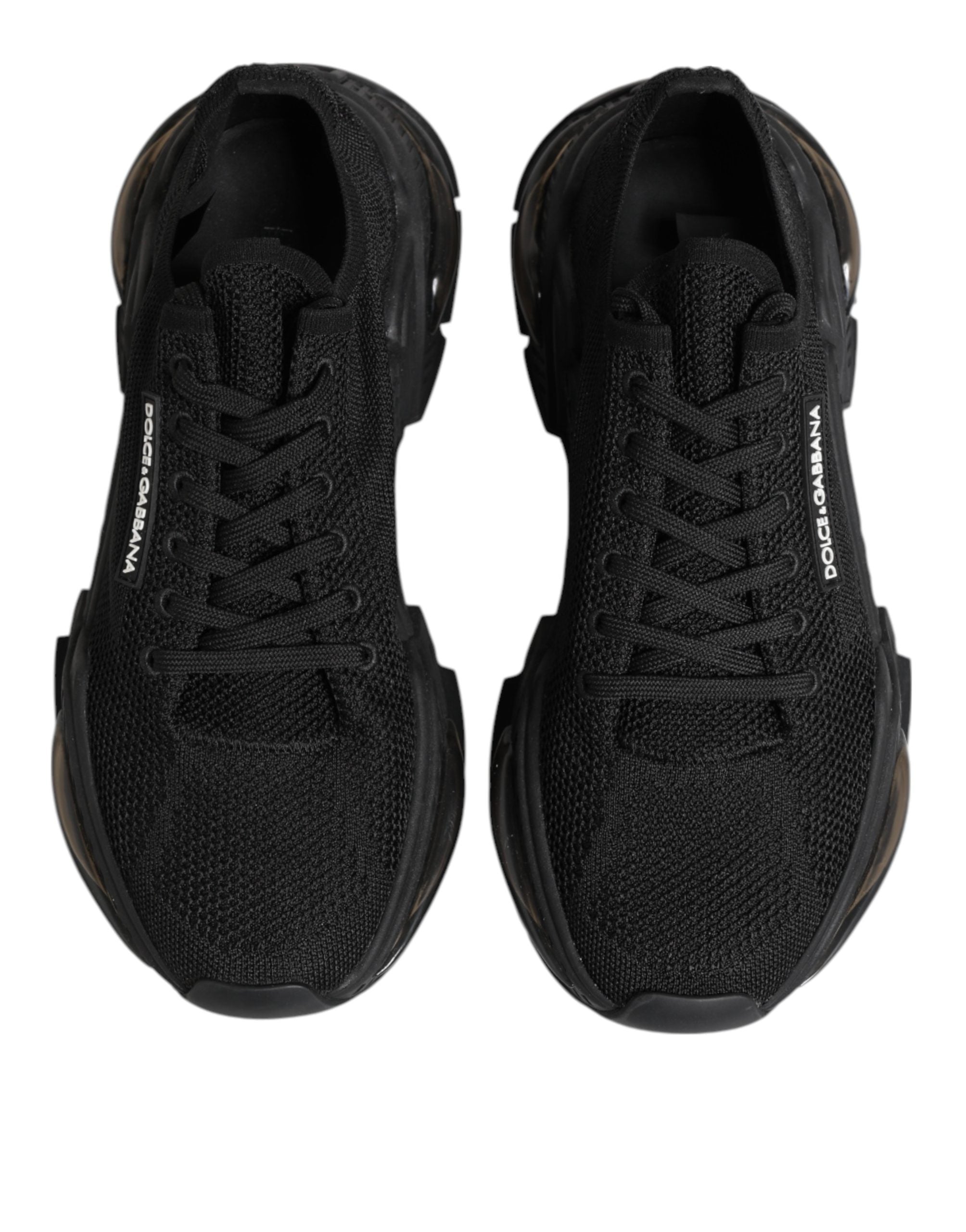 Dolce & Gabbana Black Airmaster Low Top Men Sneakers Shoes Dolce & Gabbana