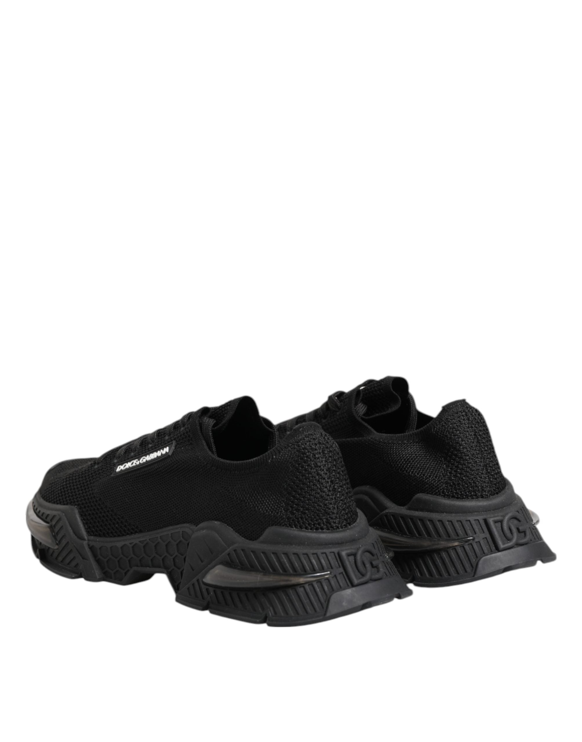 Dolce & Gabbana Black Airmaster Low Top Men Sneakers Shoes Dolce & Gabbana