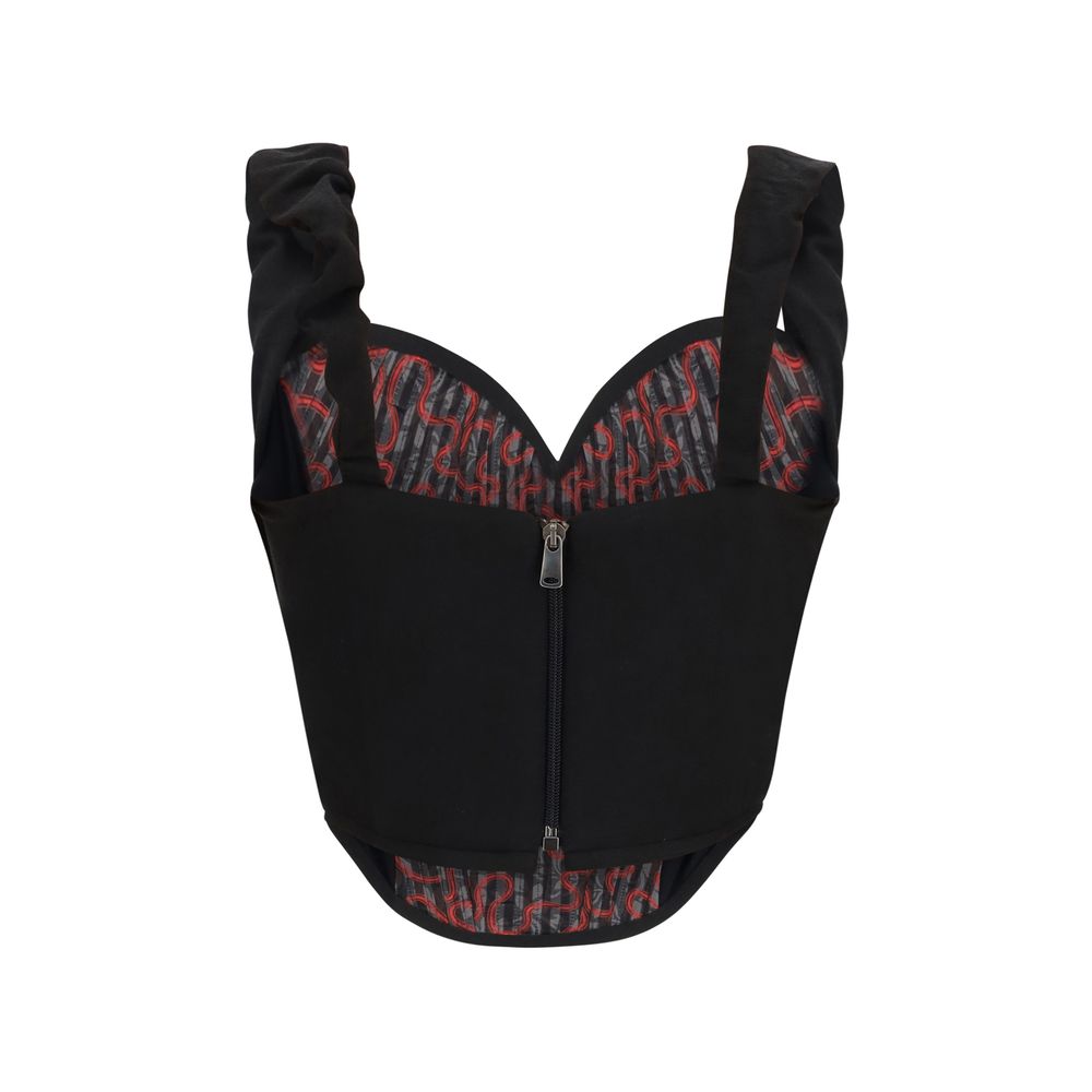 Vivienne Westwood Black Polyester Blouse Vivienne Westwood