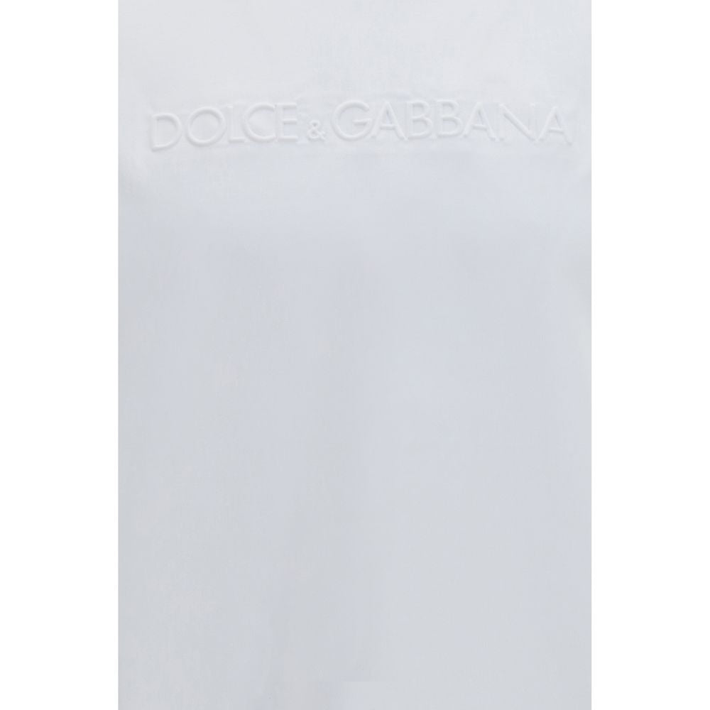 Dolce & Gabbana White Cotton T-Shirt Dolce & Gabbana