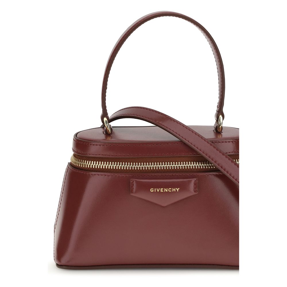 Givenchy Bordeaux Calf Leather Bos Taurus Handbag Givenchy