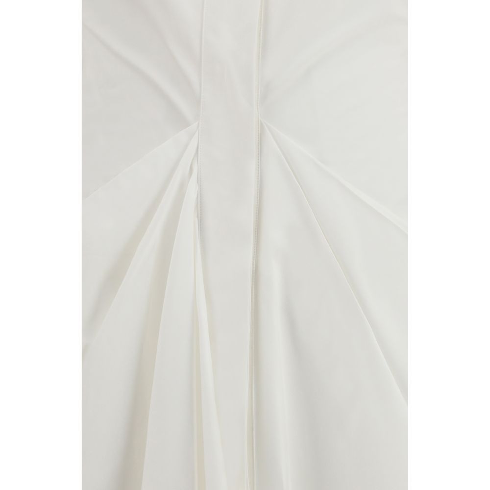 Givenchy White Cotton Casual Dress Givenchy
