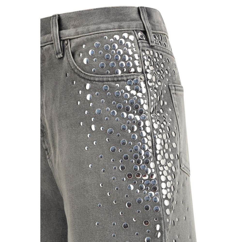 Golden Goose Gray Cotton Jeans Denim Golden Goose