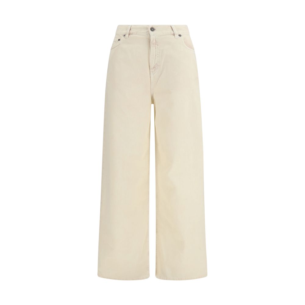 Golden Goose Bicolor Cotton Relaxed Fit Jeans Golden Goose