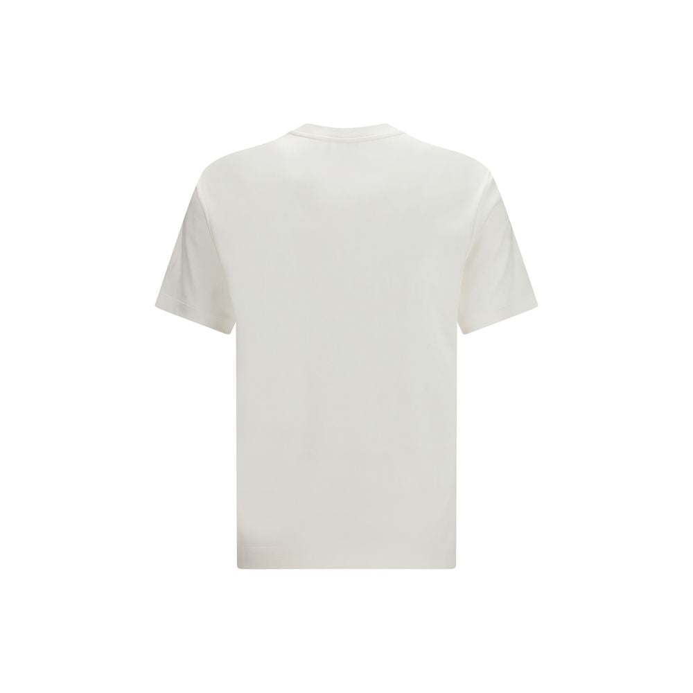 Giorgio Armani White Cotton T-Shirt Giorgio Armani