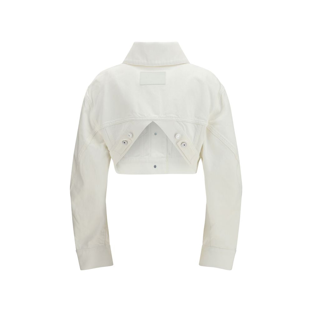 Givenchy White Cotton Denim Jacket Givenchy