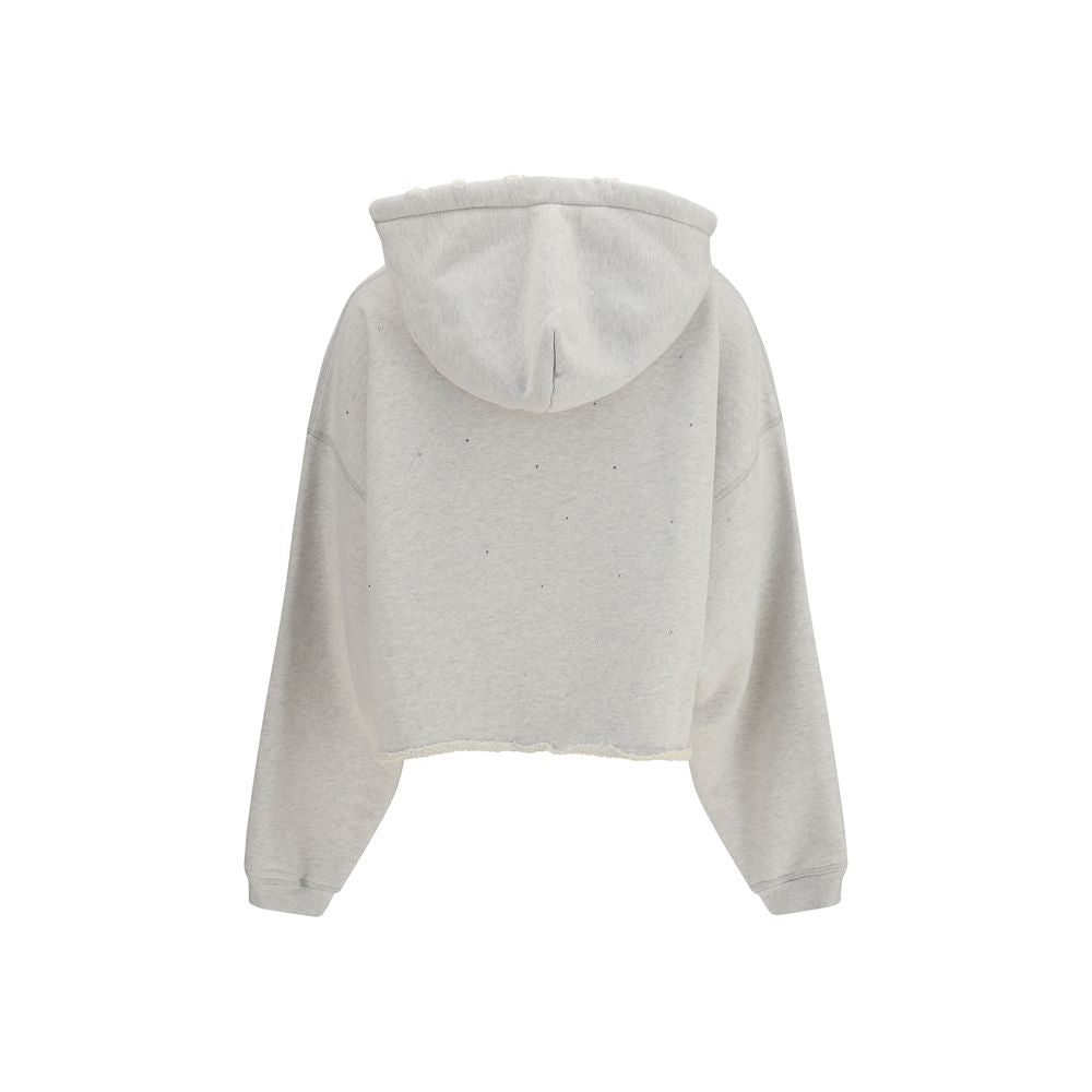Golden Goose Gray Cotton Sweatshirt Golden Goose