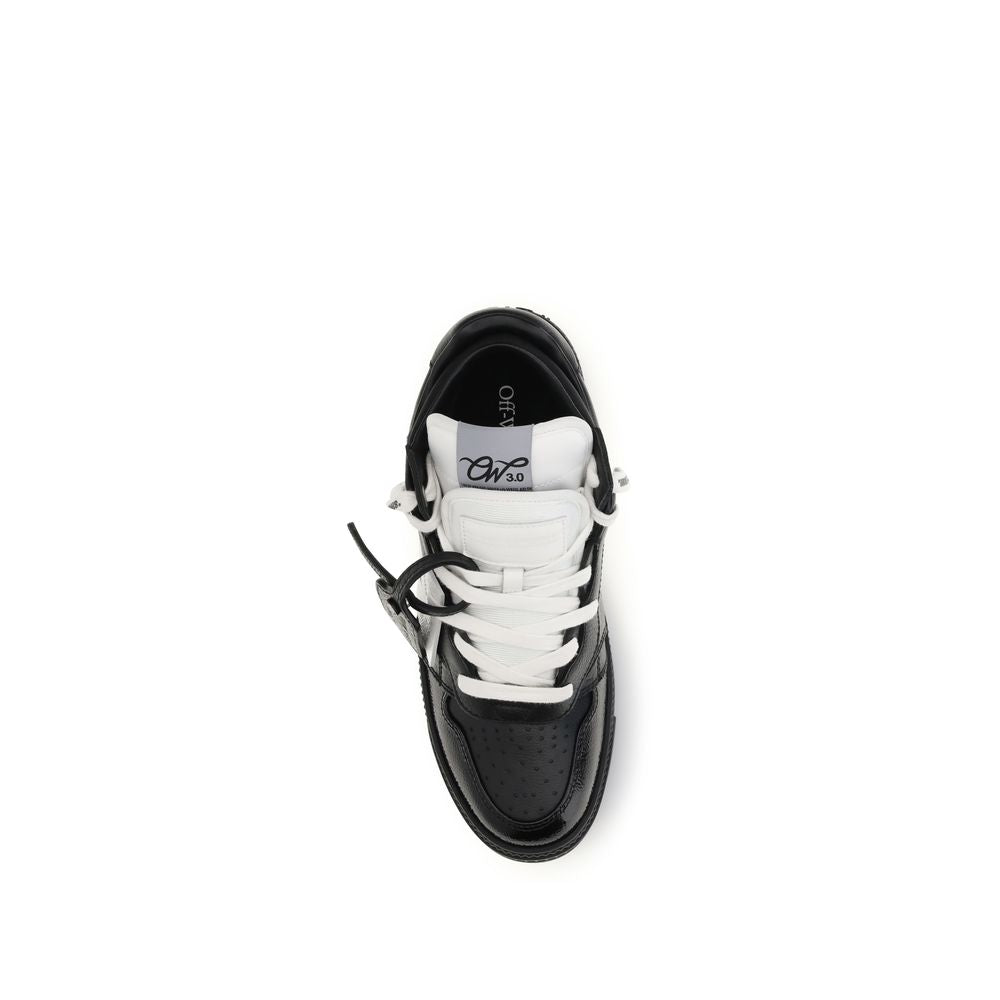 Off-White Multicolor Calf Leather Bos Taurus Athletic Sneakers Off-White